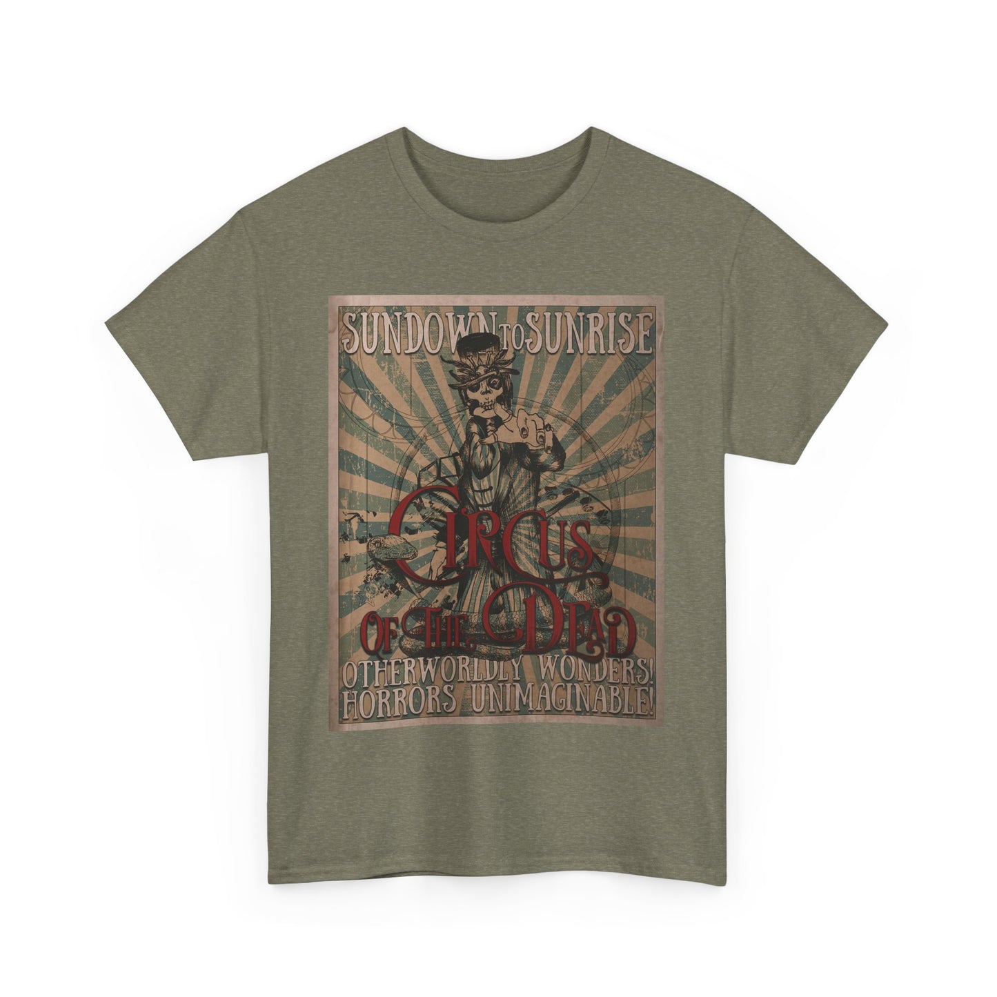 Circus of the Dead Cotton Tee