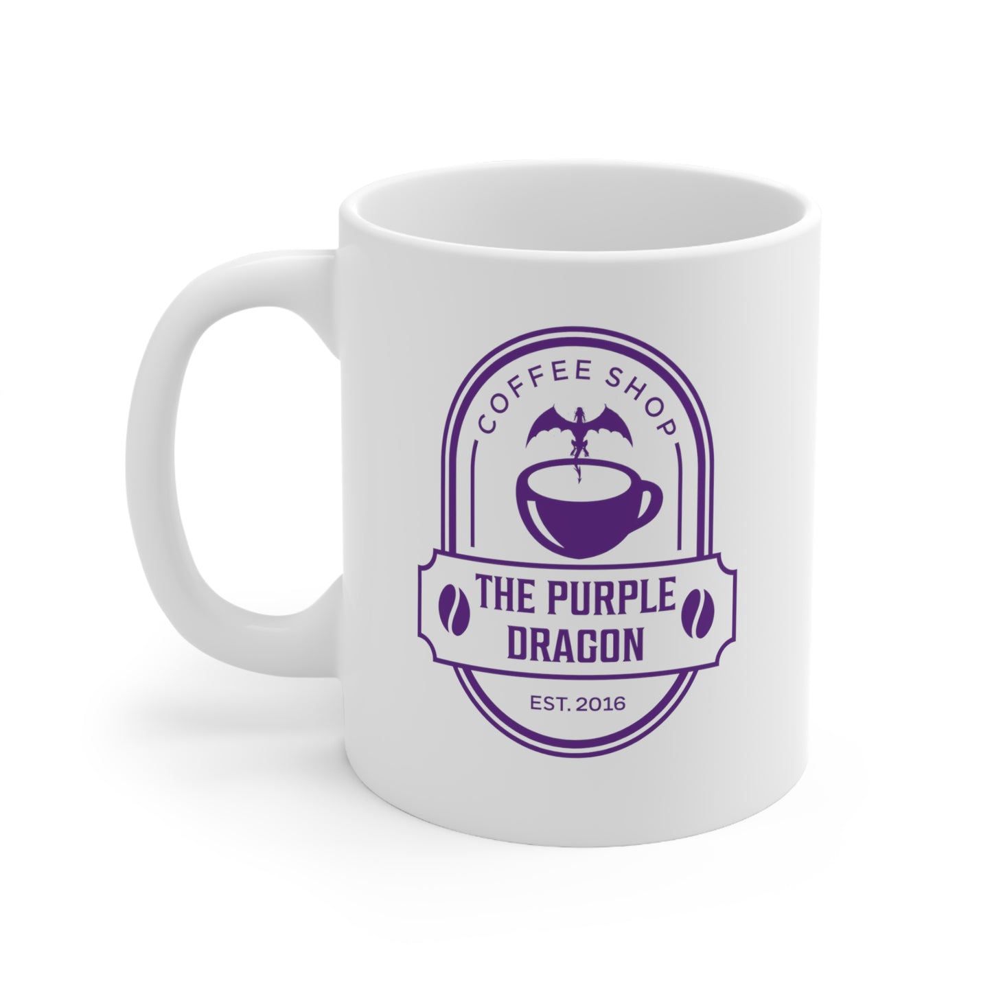 The Purple Dragon Mug