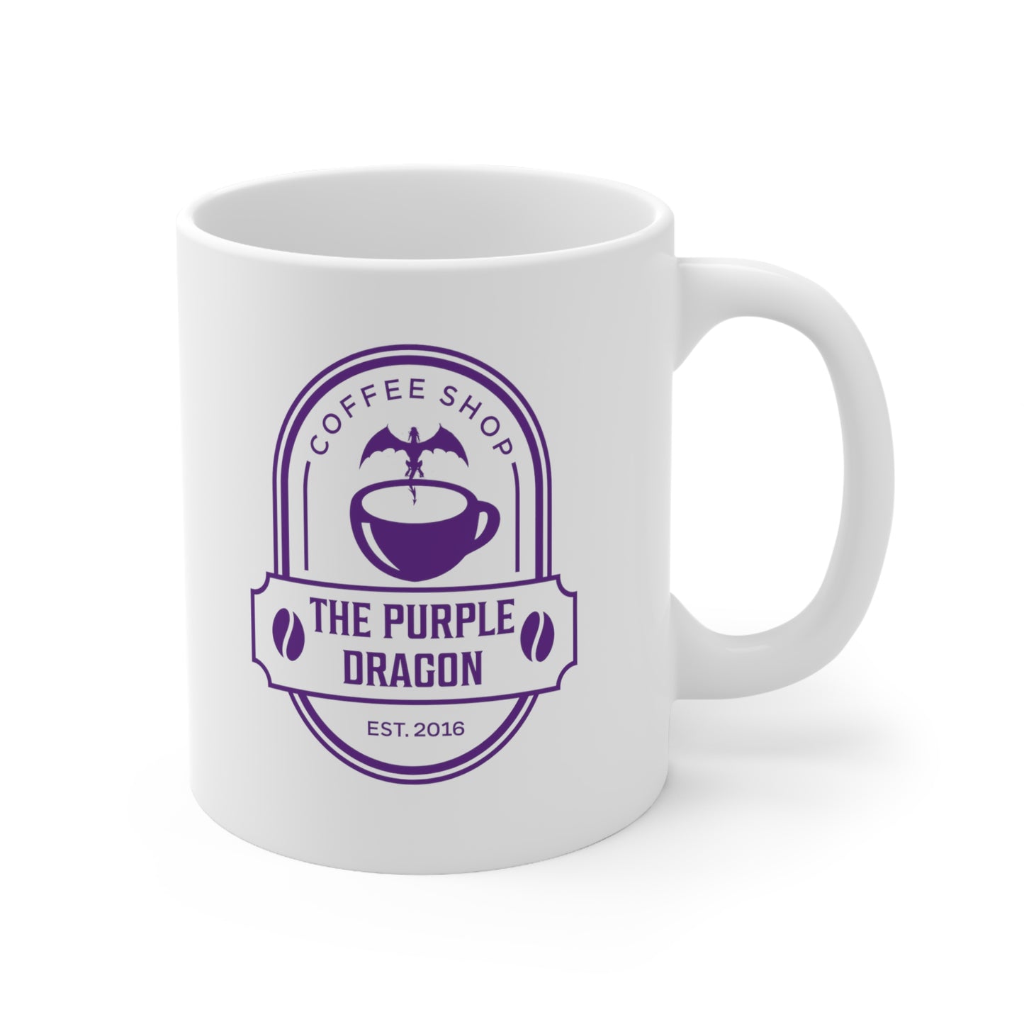 The Purple Dragon Mug