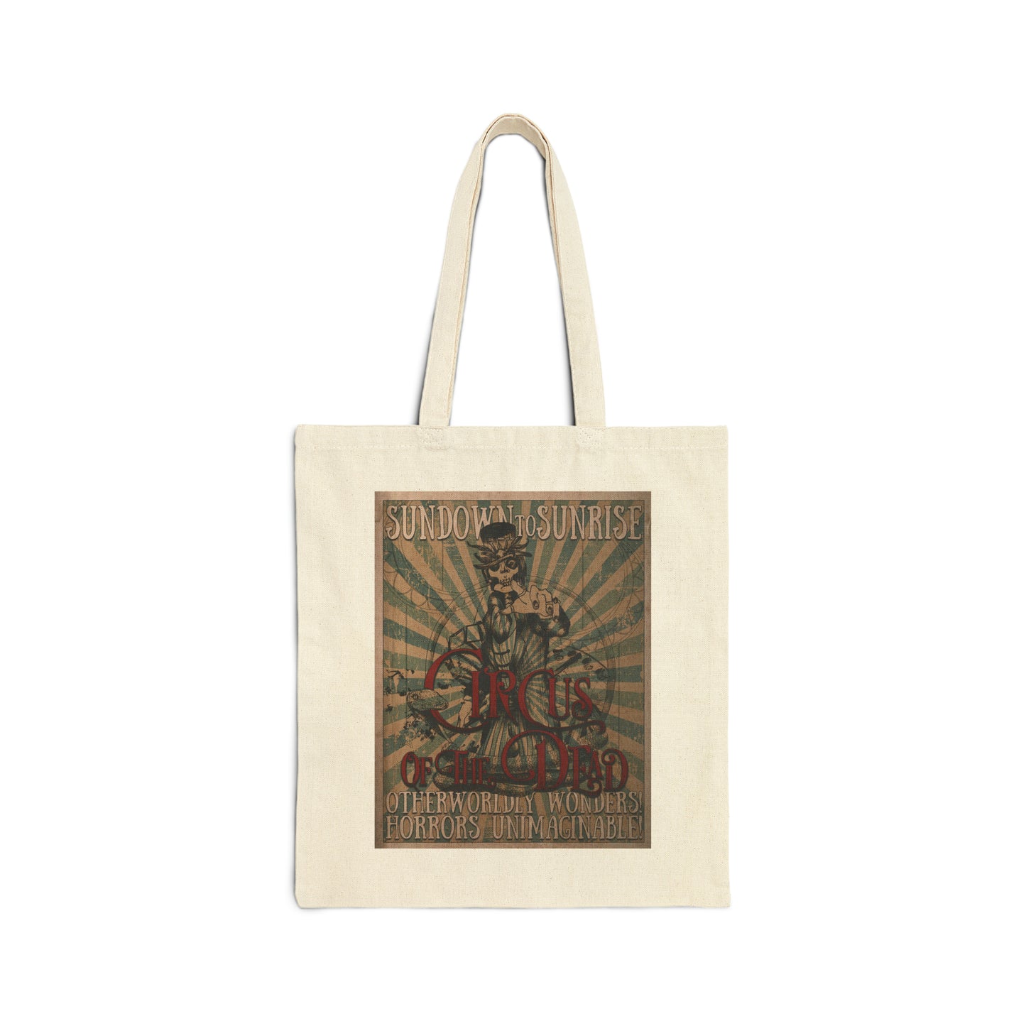 Circus of the Dead Canvas Tote Bag