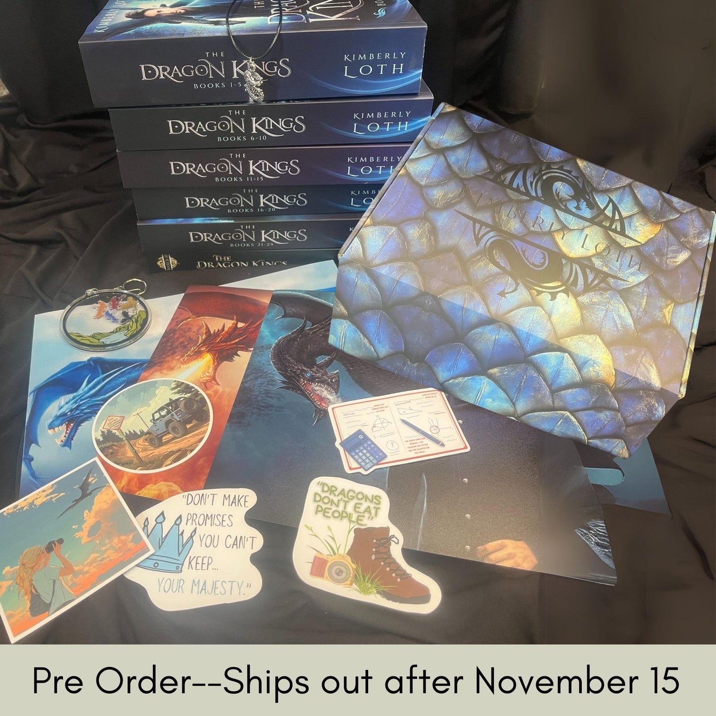 Limited Edition Dragon Kings Ultimate Book Bundle Gift Box (PRE ORDER)