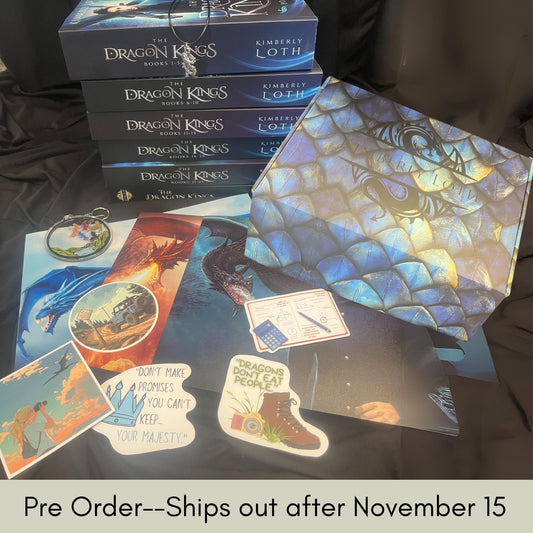 Limited Edition Dragon Kings Ultimate Book Bundle Gift Box (PRE ORDER)