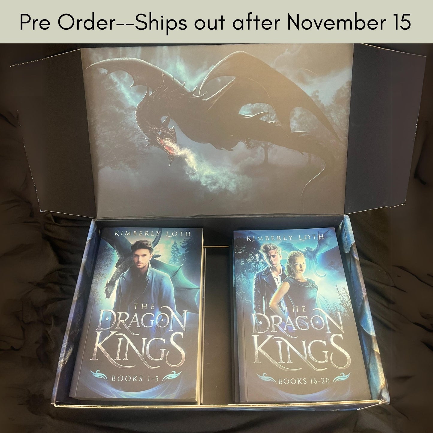 Limited Edition Dragon Kings Ultimate Book Bundle Gift Box (PRE ORDER)